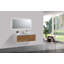 Ensemble de meuble-lavabo mural simple 48 po Leffler