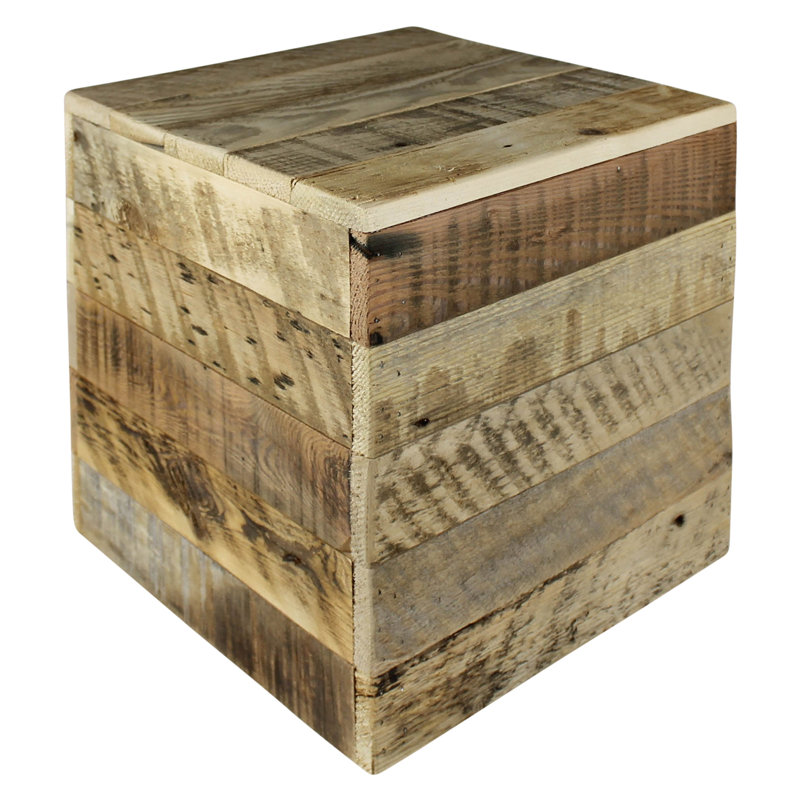 Shaw Salvaged Wood Risers Set of 3