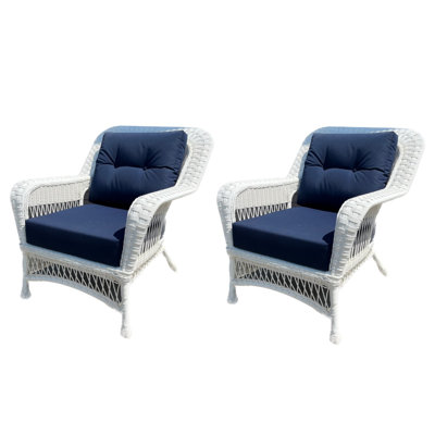 Chaise longue d'extérieur en osier Arianny