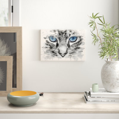 Cat Eyes - Wrapped Canvas