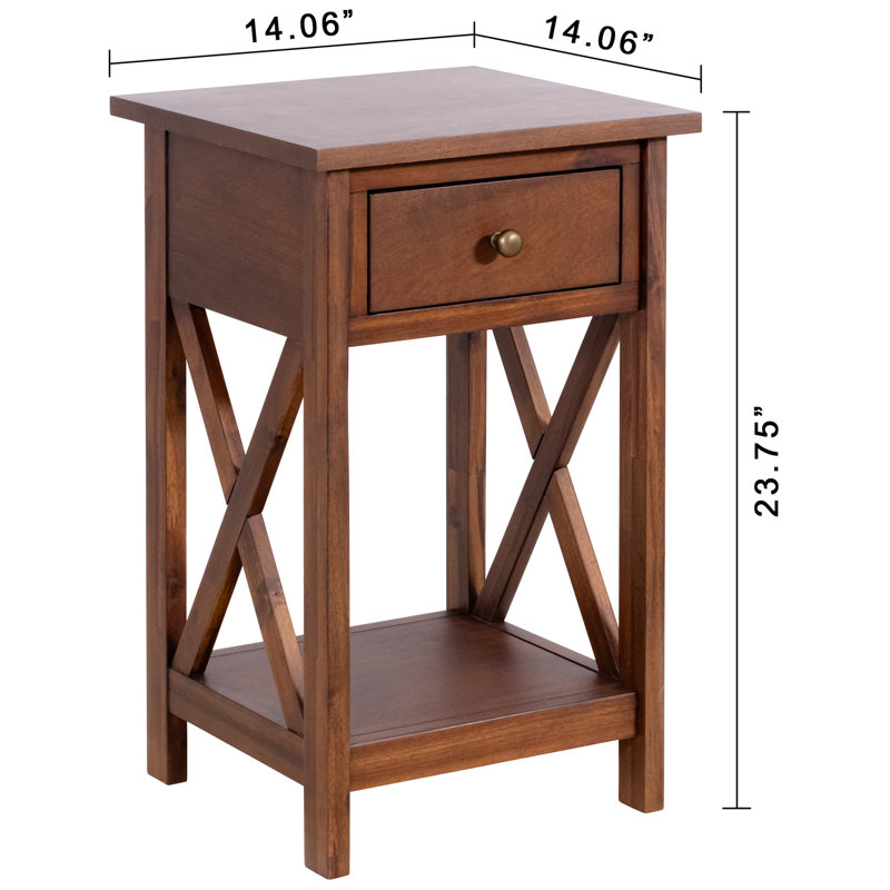 Brookstonval End Table with Storage, Coffee