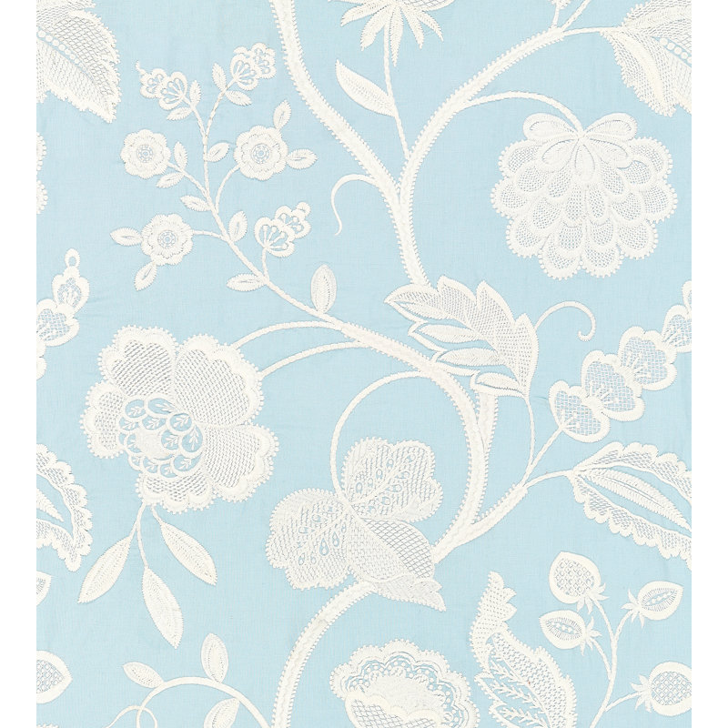 Botanica Kensington Embroidery Fabric, Sky