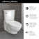 American Standard Glenwall 1.28 Gallons GPF Elongated Wall Mounted Kit (Seat Not Included)