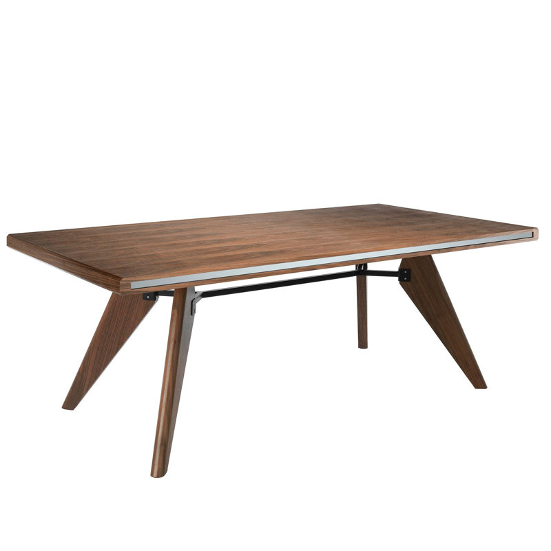 Solid Wood Top Dining Table