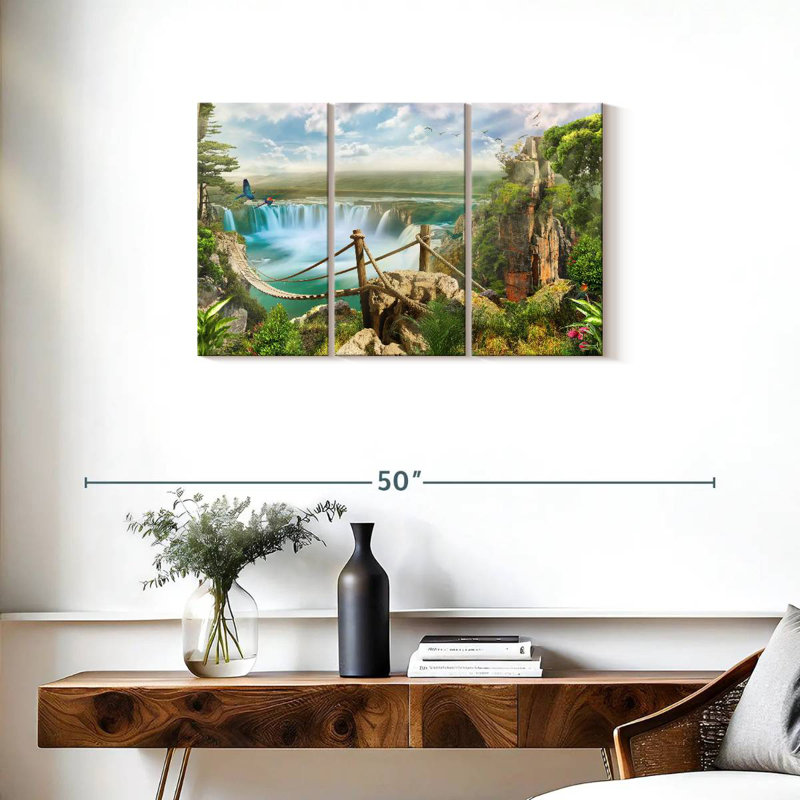 Alvord Waterfall Digital, 20" H x 33" W