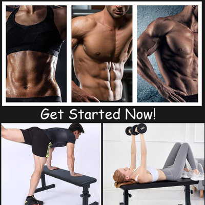 Banc de musculation plat Home Dumbbell Stool Home Fitness