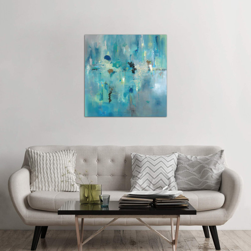 A Story to Tell 1 Piece Wrapped Canvas Painting, 45.72 cm H x 45.72 cm W x 1.91 cm D