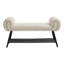 Banc de rangement rembourré l 45 po avec range-chaussures-125384722
