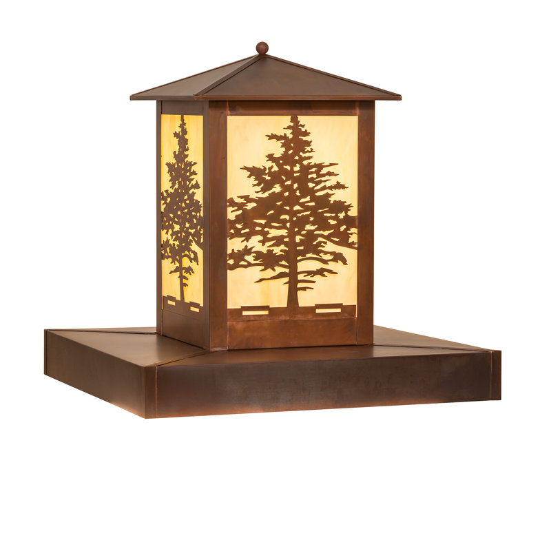 27" Square Tamarack Pier Mount
