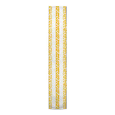 Conswella Rectangle Striped Polyester Table Runner