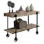 Mobilier de salon de style industriel 1 pièce