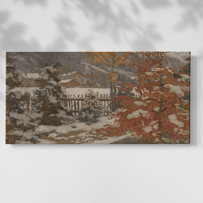 Série paysage - DCCLxxvii - Toile tendue avec châssis - Prêt à être accroché