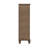 Henry Tall Dresser Chest, Mocha Brown Acacia Wood, 6 Drawers