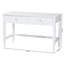 Bureau d'écriture avec tiroirs Baxton Studio Roni