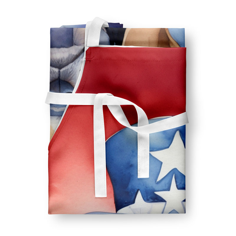 Patriotic American Apron, Beagle