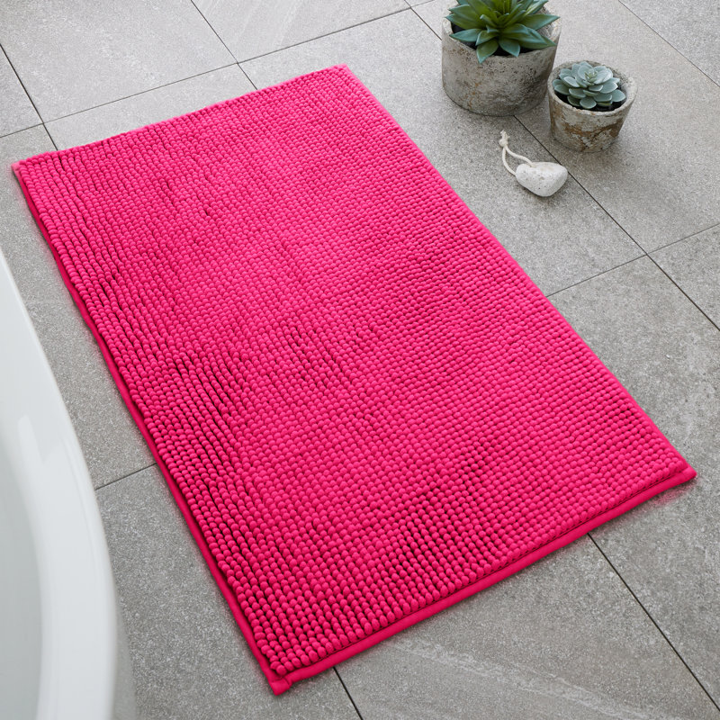 Bobble Bath Mat, Hot Pink