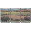 Hilly Countryside I, reproduction encadrée sur toile 3 pièces-47492291-47492288