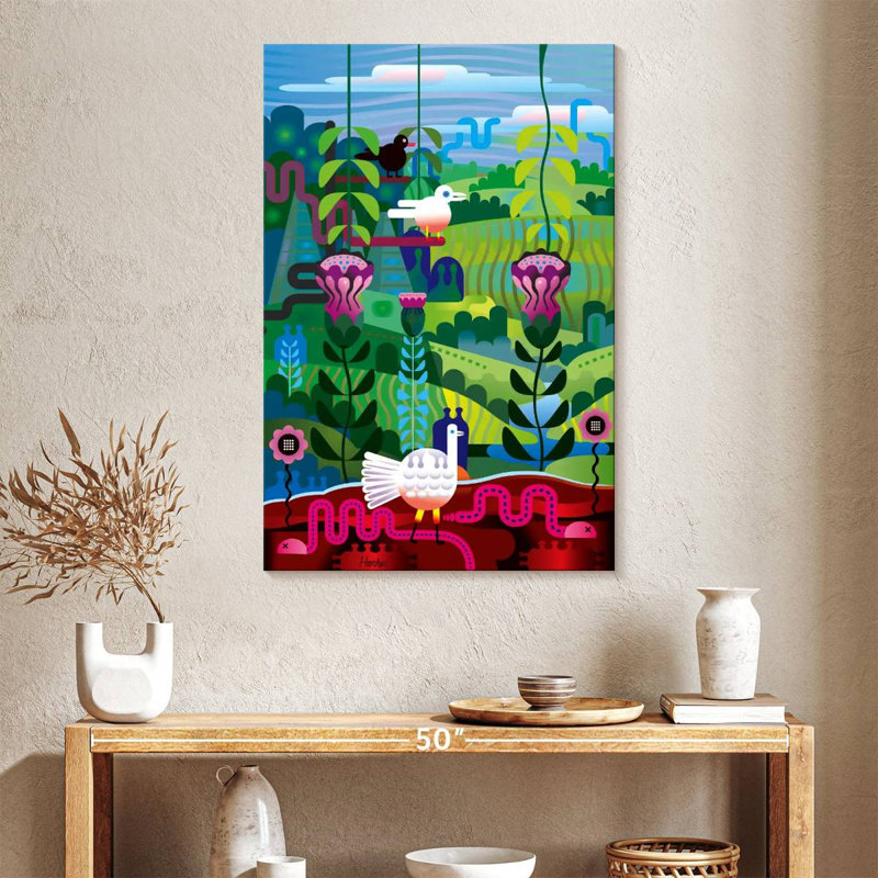 Harnek New Spring, 39" H x 26" W