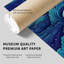 «Landscape and Nature Clouds Pattern III», reproduction d'art moderne sans cadre