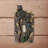 Resin Rustic Single Toggle Switch Cover Black Bear with Tree Branch Design