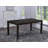 7 Piece Kitchen Table Set Consist of a Rectangle Dining Table with Butterfly Leaf and 6 Dining Room Chairs, 36x66 Inch, Cappuccino-20548996-127273674-131121763