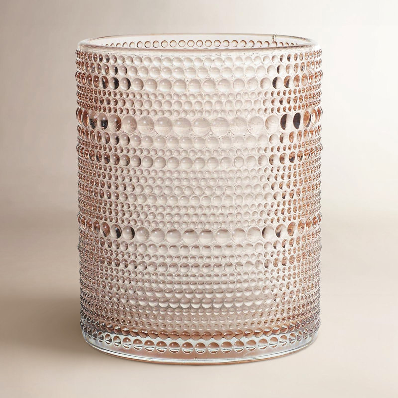 Porte-bougie en verre Rhapsody