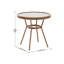 Table bistro commerciale Rylan-423495279