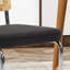 Chaise d'appoint rembourrée en rotin à dossier (ensemble de 2)-1164264969