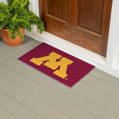 Tapis en PVC de l'Université du Minnesota, 16 po x 28 po