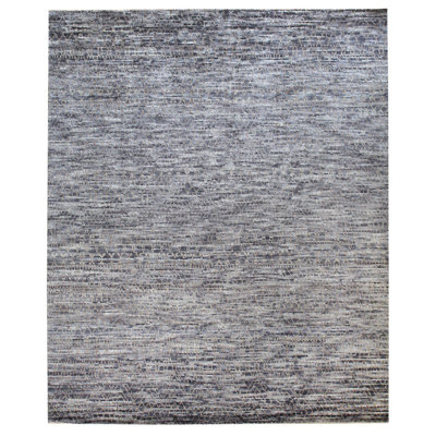Illusion One-of-a-Kind 8'1" X 10' New Age Area Rug in Grey