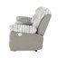 Causeuse inclinable grise