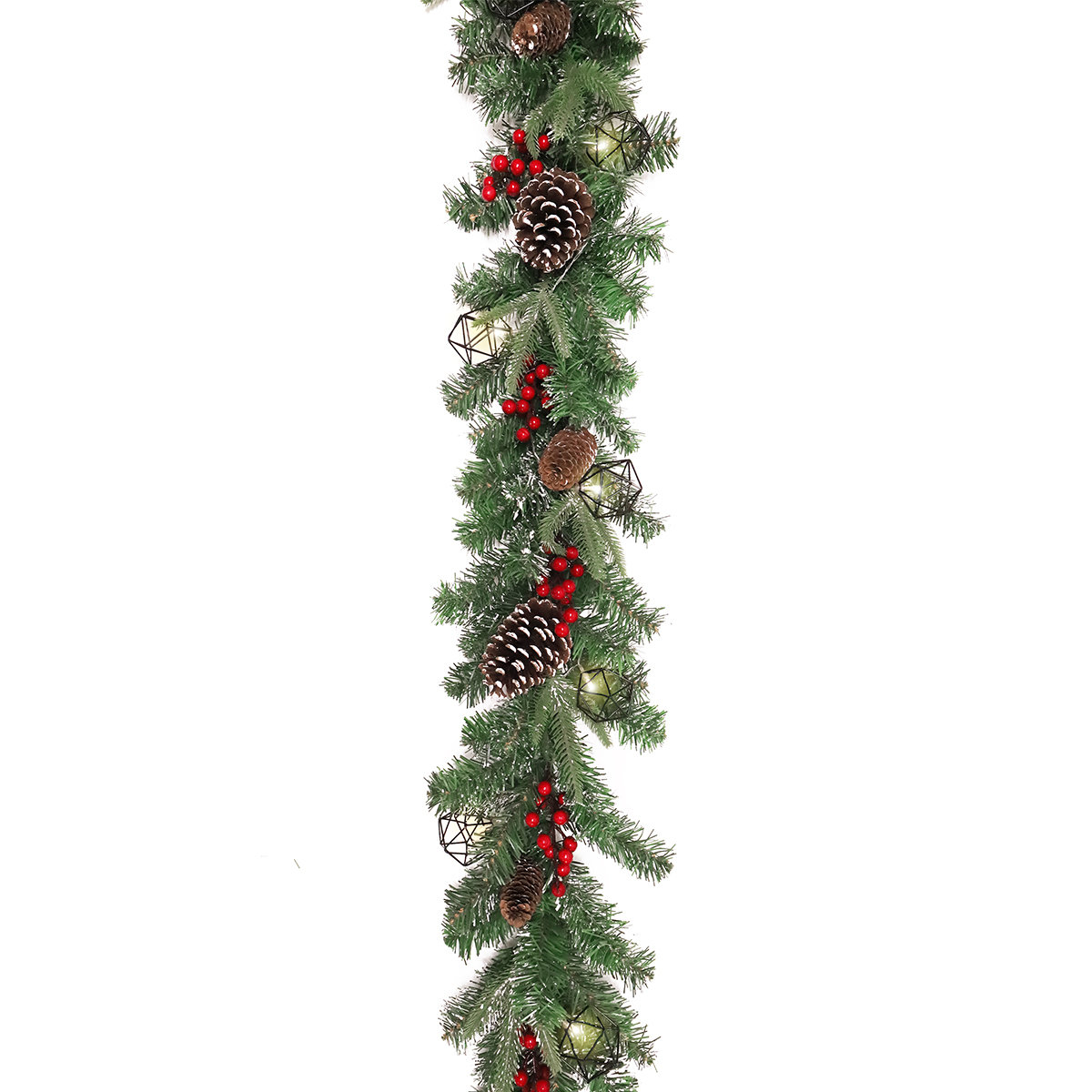 The Holiday Aisle® Lighted Garland | Wayfair