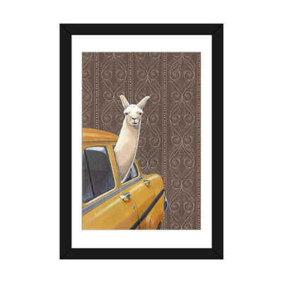 « taxin llama » par jason ratliff, impression sur toile