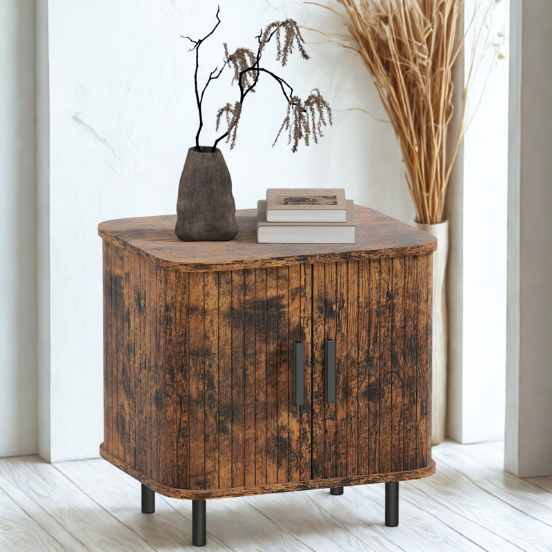 Tasleema Bedside Table, Brown