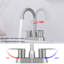 Conception d'économie d'eau moderne en acier inoxydable et utilisation dans la salle de bain