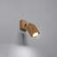 Solid Wood Flush Mounted Sconce