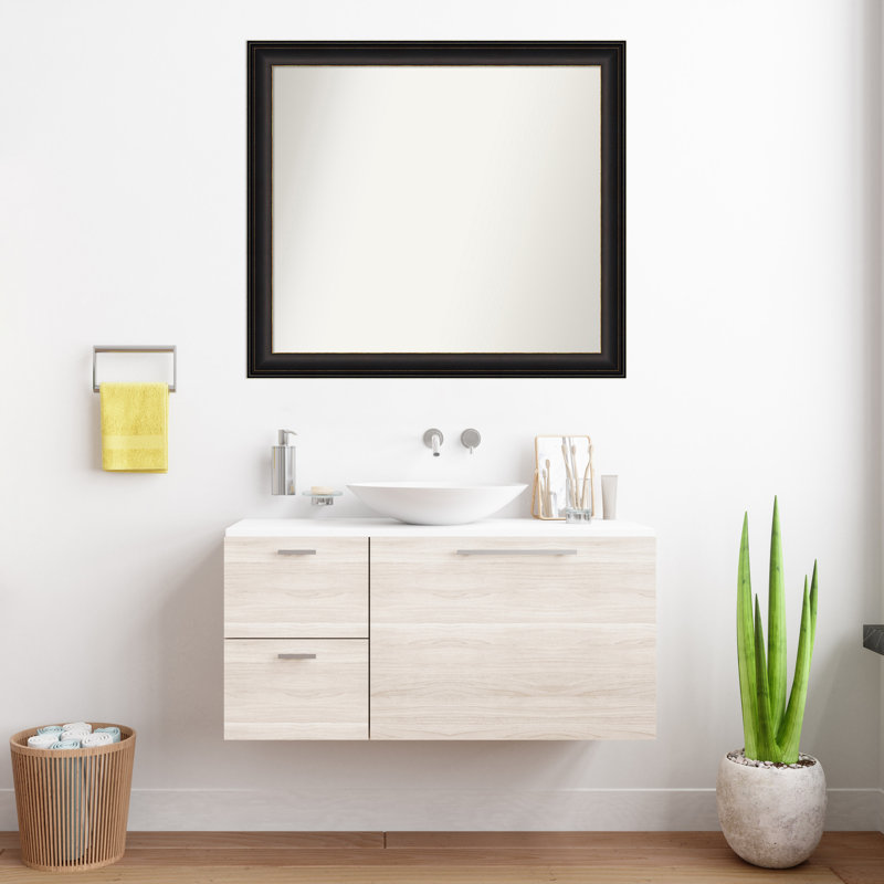 Miroir mural Tavalas, Rectangle, 36,5 po x 38,5 po