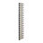 Indurial 21-Bottle Single-Sided Floor-to-Ceiling Wine Rack Kit in Matte Black – Up to 10' Ceilings-86276348-102236717