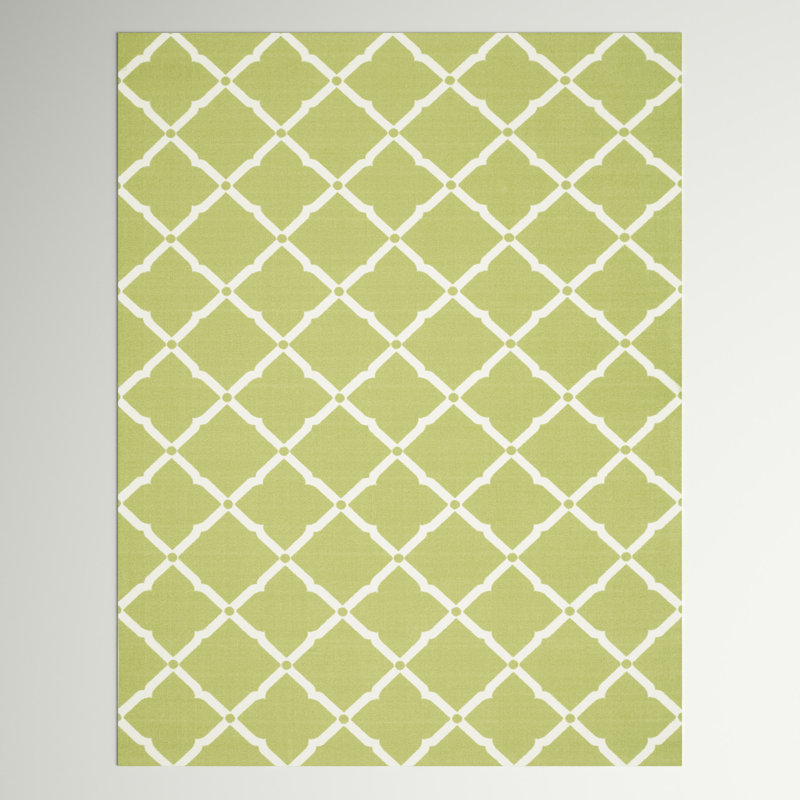 Miral Geometric Indoor / Outdoor Rug, Rectangle 10' x 13'