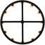 Rustic Lodge 12 - Light Chandelier