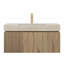 Meuble-lavabo mural simple 36 po avec lavabo-1456757278
