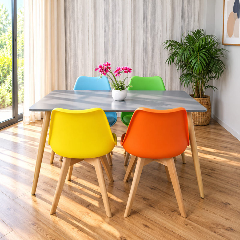 Rigmor 4 -Person Dining Set