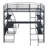 Ardelia Loft Bed with Desk, Bookcase and Charging Station-771102313-771102315