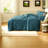 Luxurious Velvet Bedding Sets, Polyester Quilted Teal For Home Comfort