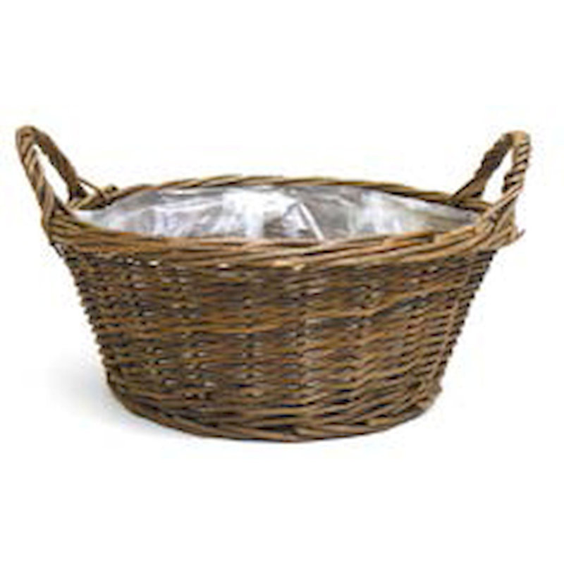 Panier à mèches à mèches décollables, H 6 po x l 14 po x P 14 po