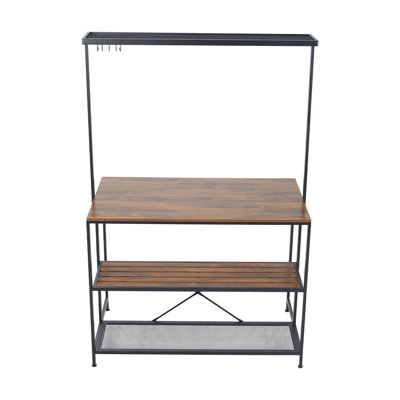 Solid Wood Top Kitchen Island