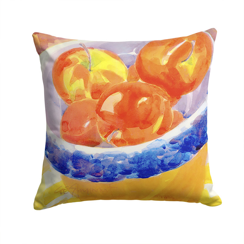 Coussin décoratif intérieur/extérieur bol of apples