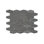 Dark Grey Basalt Elongated Hexagon Mosaic