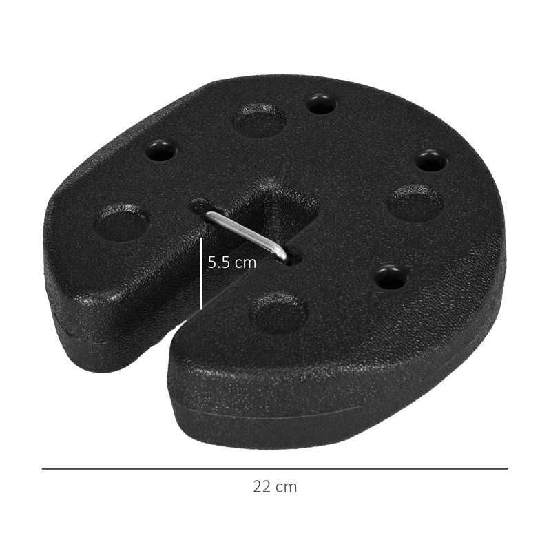 Brelan Dakota Fields Black Plastic Weight