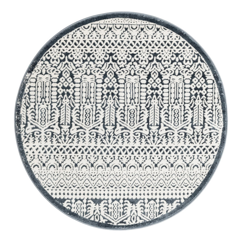 Jill Zarin Cloisters Uptown Rug, Round 3'3"